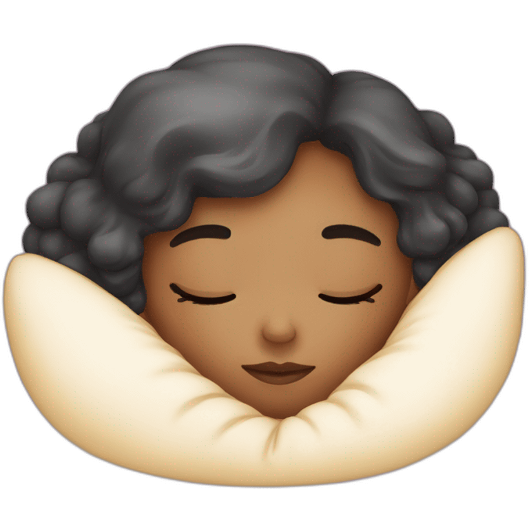 girl sleep emoji