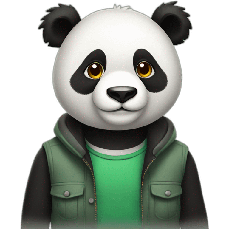 adult panda emoji