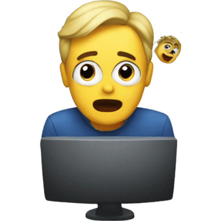 the computer chaos  emoji