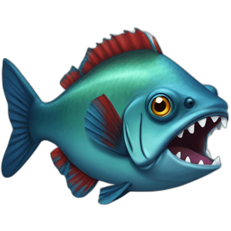 Piranha emoji