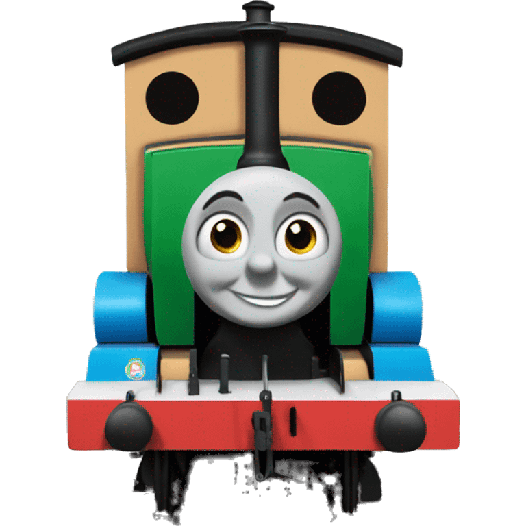 Thomas the tank engine with belly  emoji