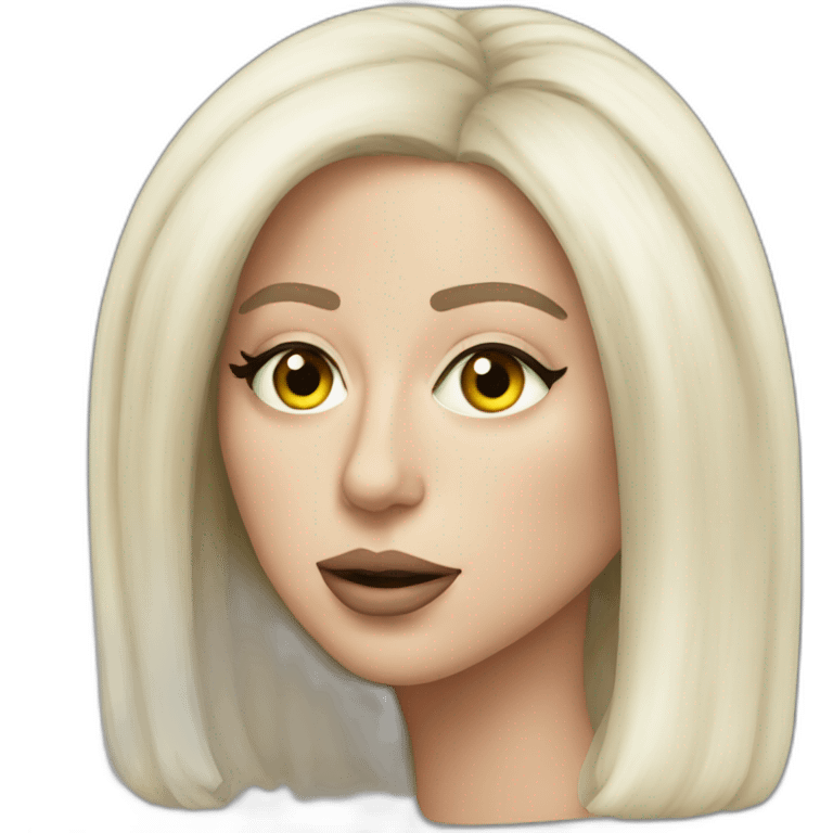 lady gaga chromatic version emoji