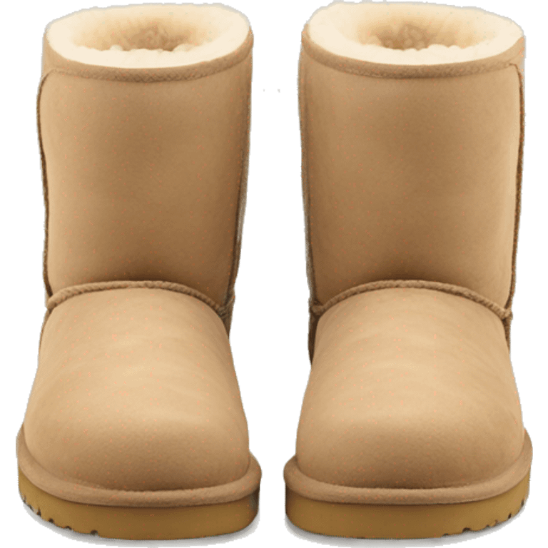 Beige ugg Schuhe  emoji