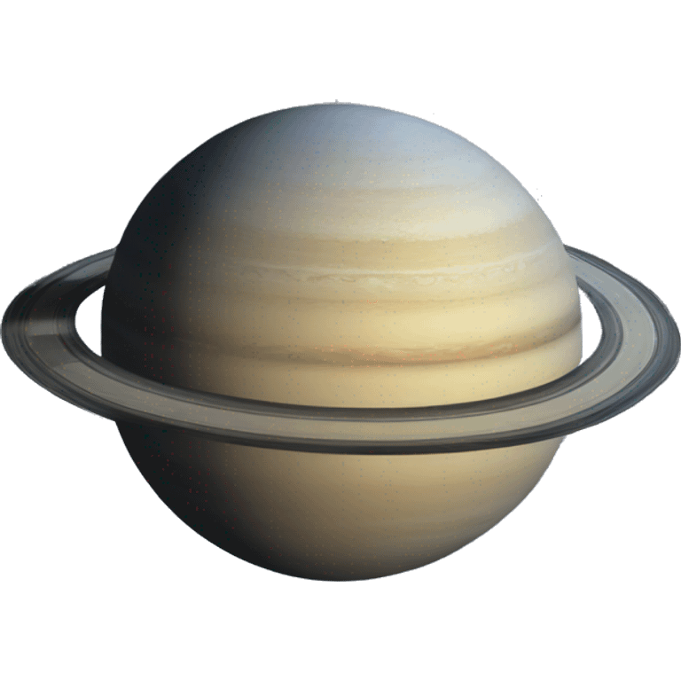 Saturn with stars emoji