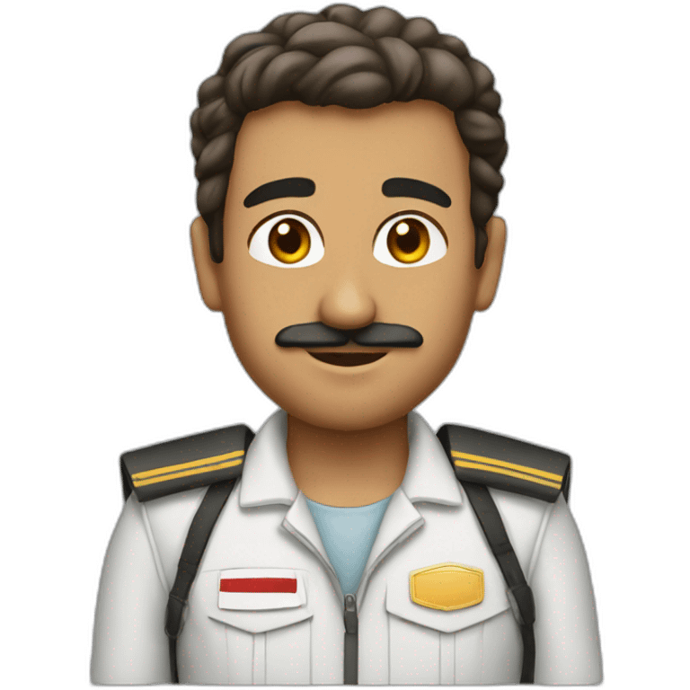 Pilote arabe emoji