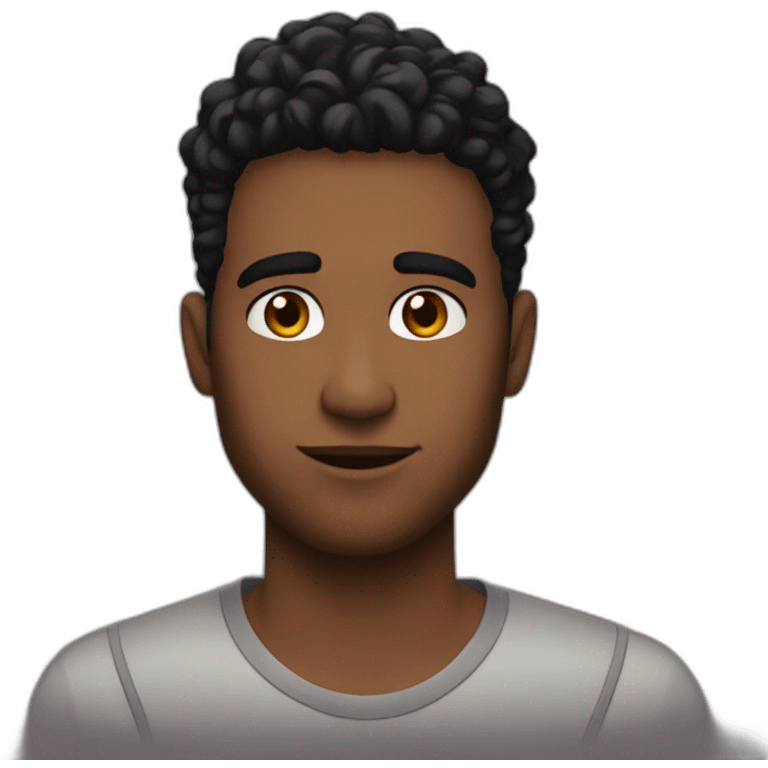 My boyfriend braun haïr emoji