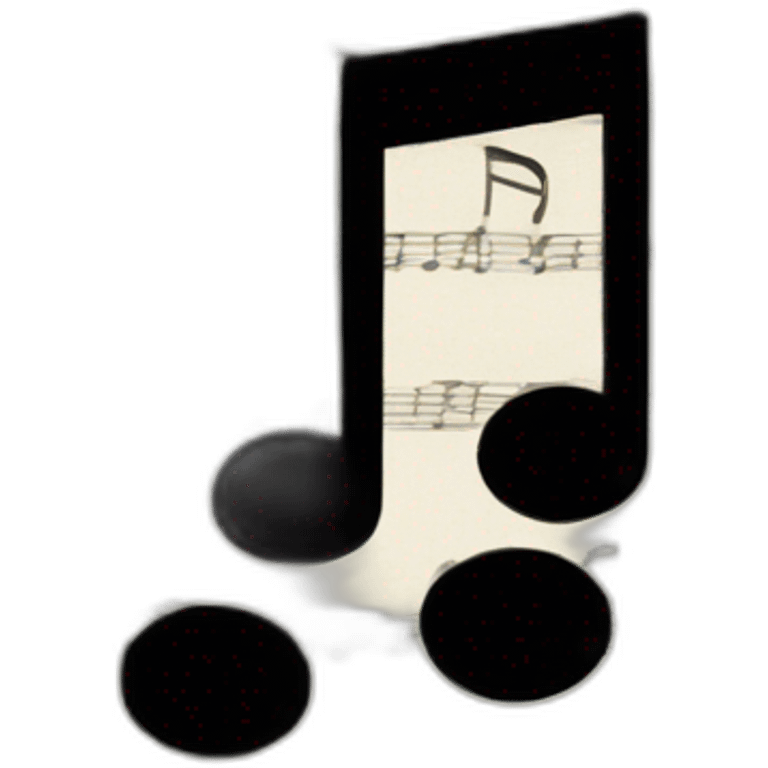 Music notes emoji