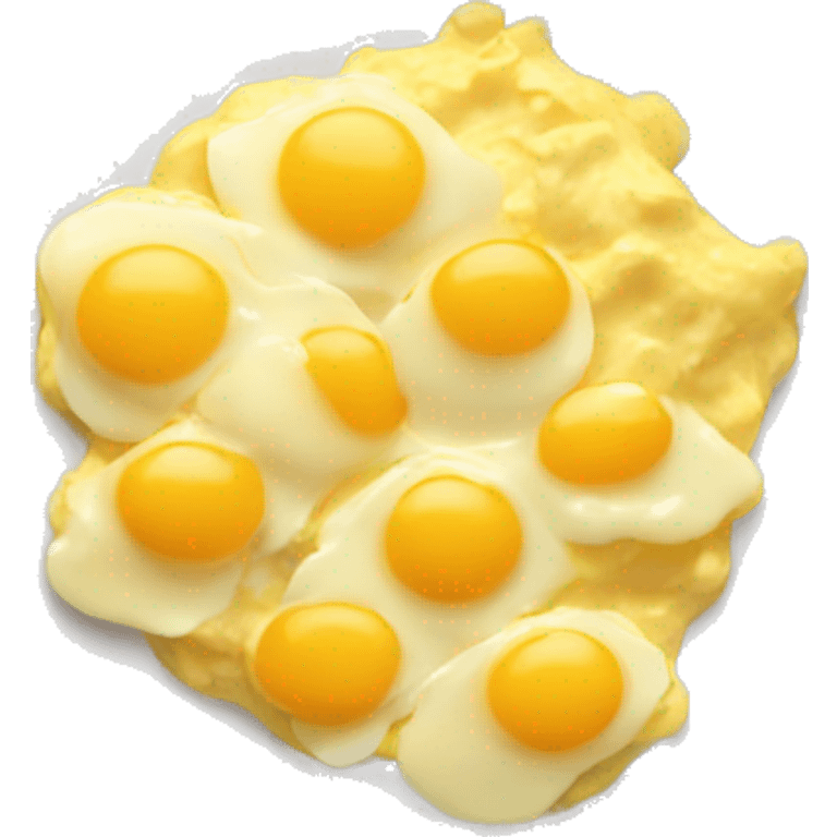 Scrambled eggs emoji