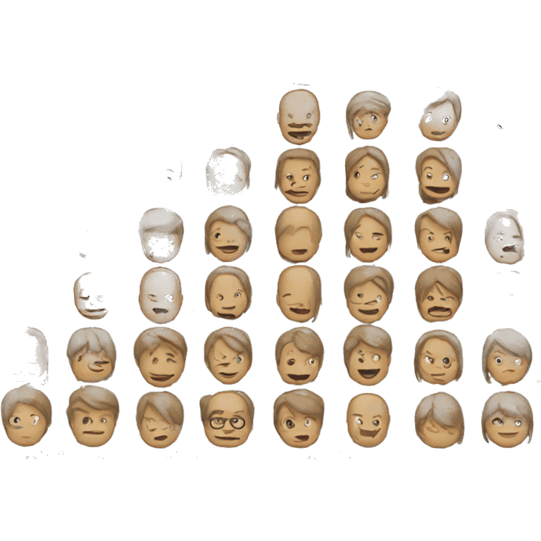 structure of heads emoji