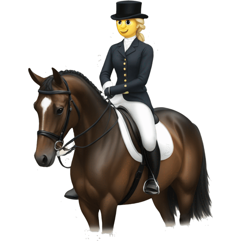 Dressage emoji