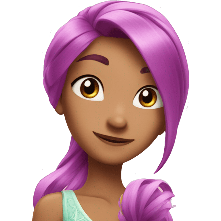 Bloom from winx club emoji