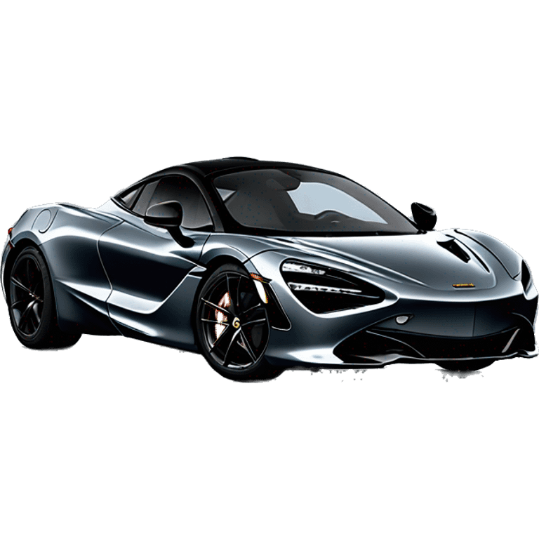 Black McLaren 720s emoji