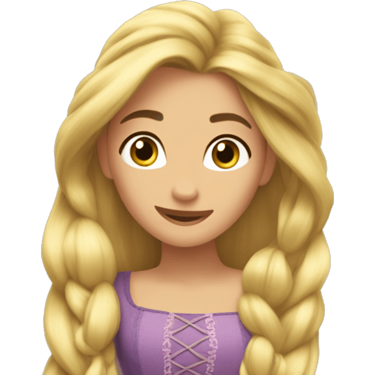 Rapunzel y Jazmín  emoji