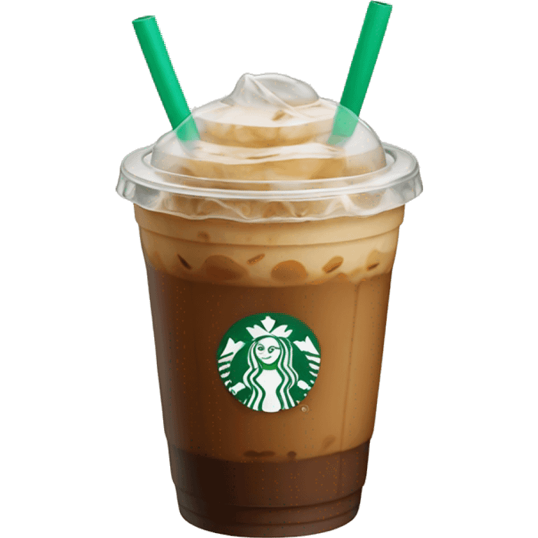 Starbucks iced coffee emoji