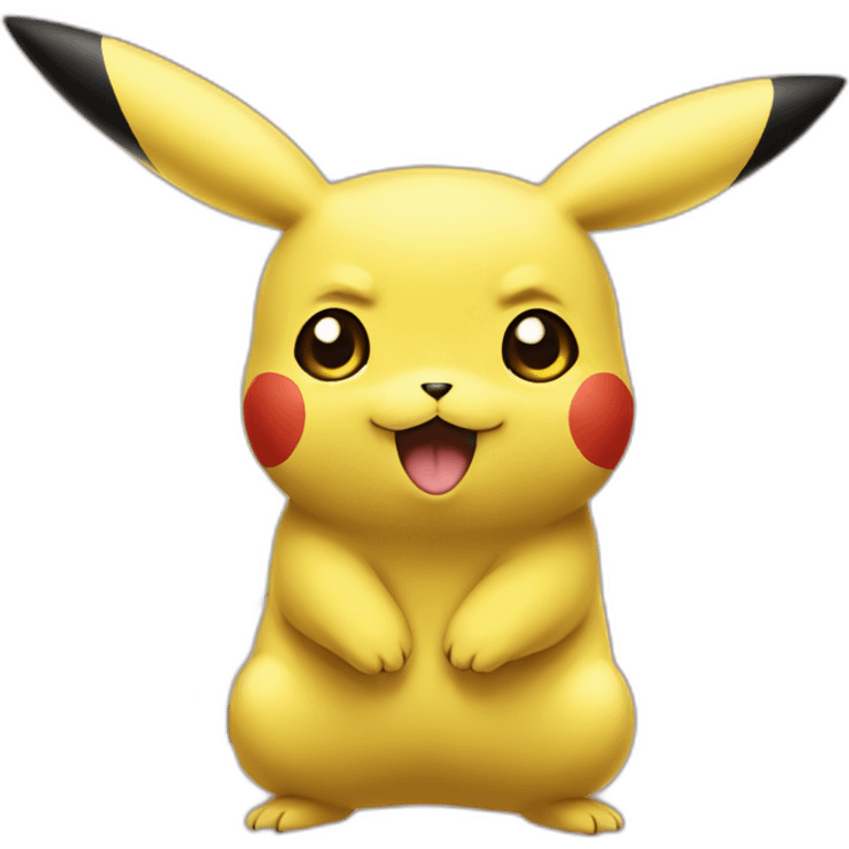 pikachu portrait emoji