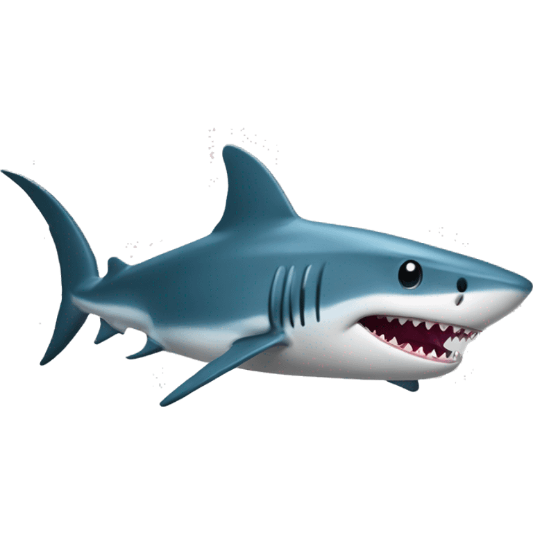 requin avec un chapeau  emoji