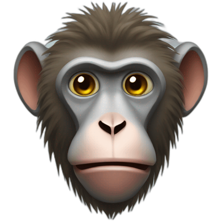 robot baboon emoji