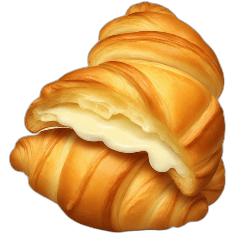 Crusty croissant emoji