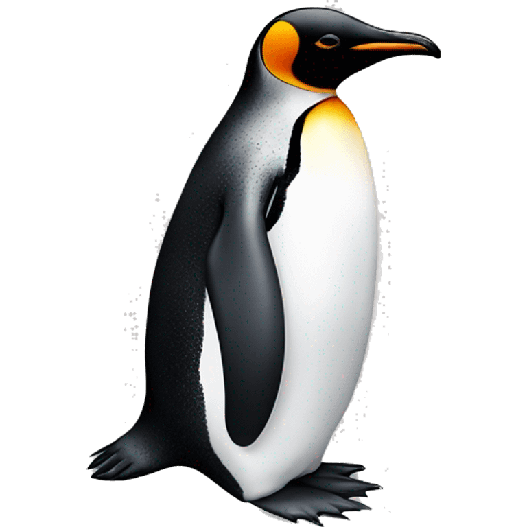 Penguin with a  ྀིྀི  emoji