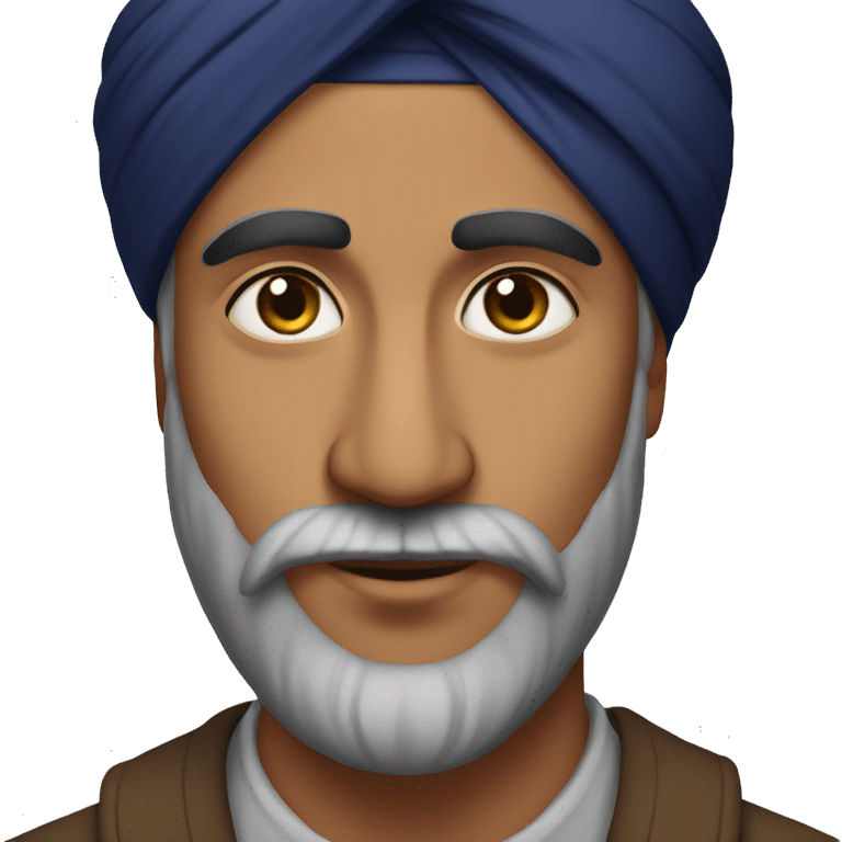 Sikh man  emoji