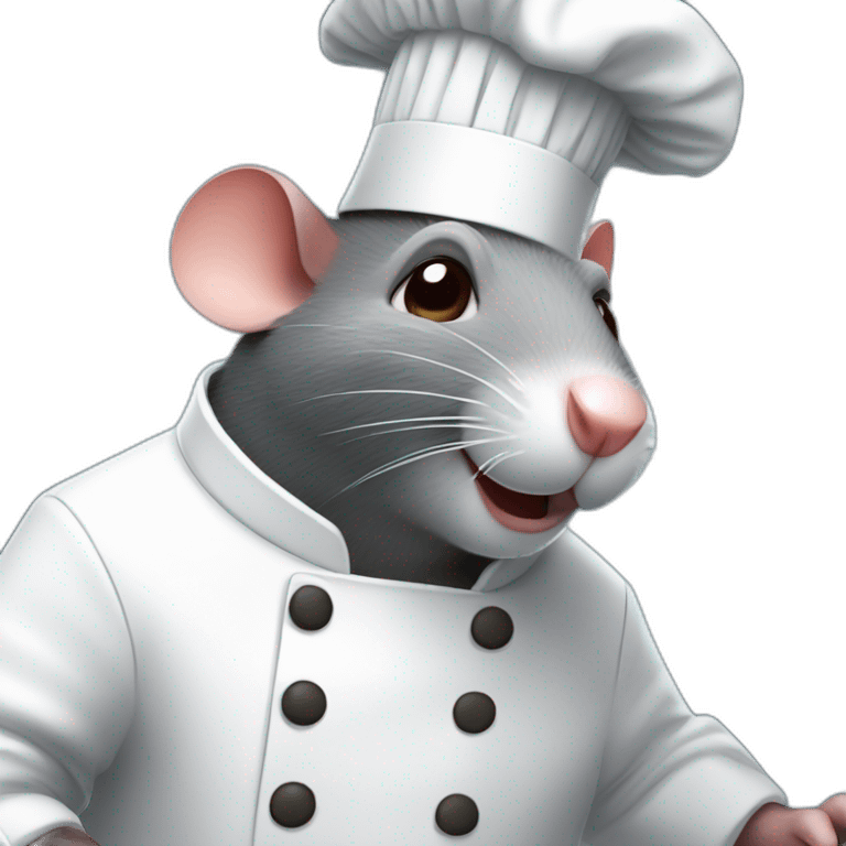 chef rat remi ratatouille emoji