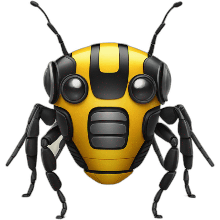 Bee robot emoji