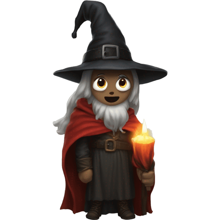 Path of exile witch with Santa hat emoji