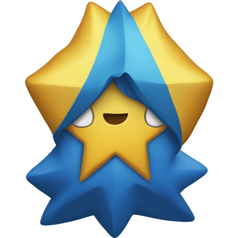 Estrella azul  emoji