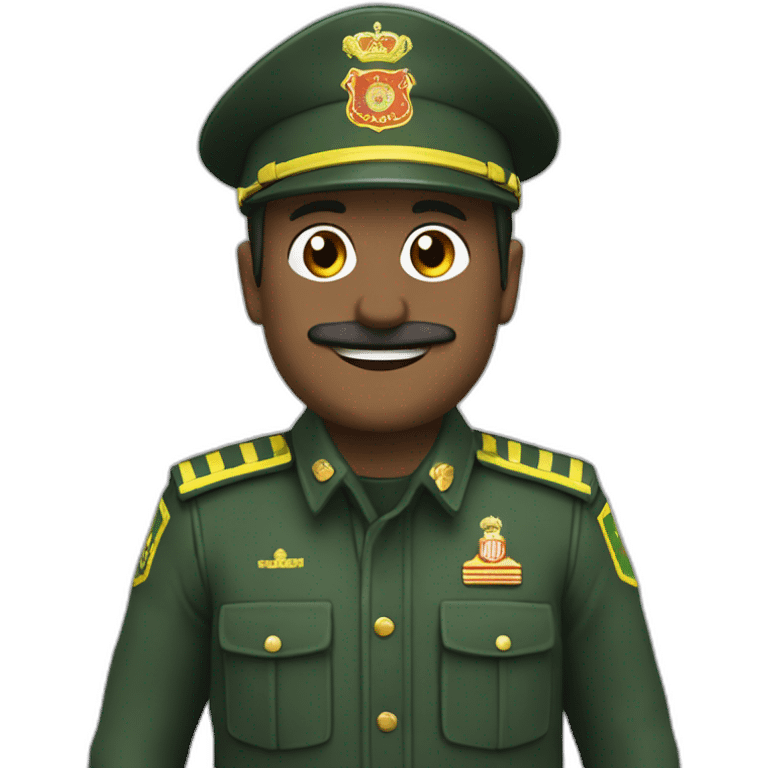 guardia civil gorro emoji