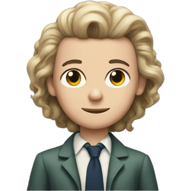 Eleven from stranger things emoji