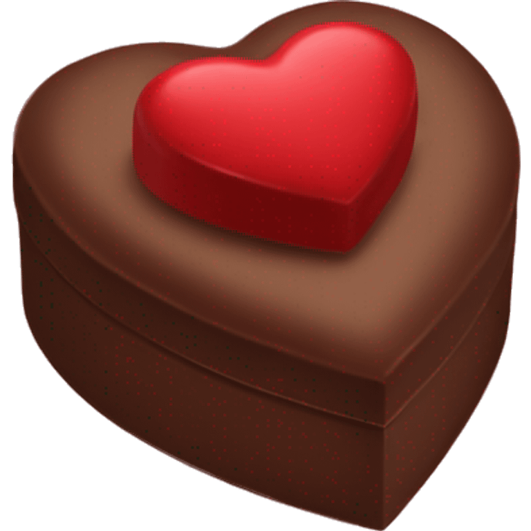 valentine’s day heart shaped box of chocolate  emoji