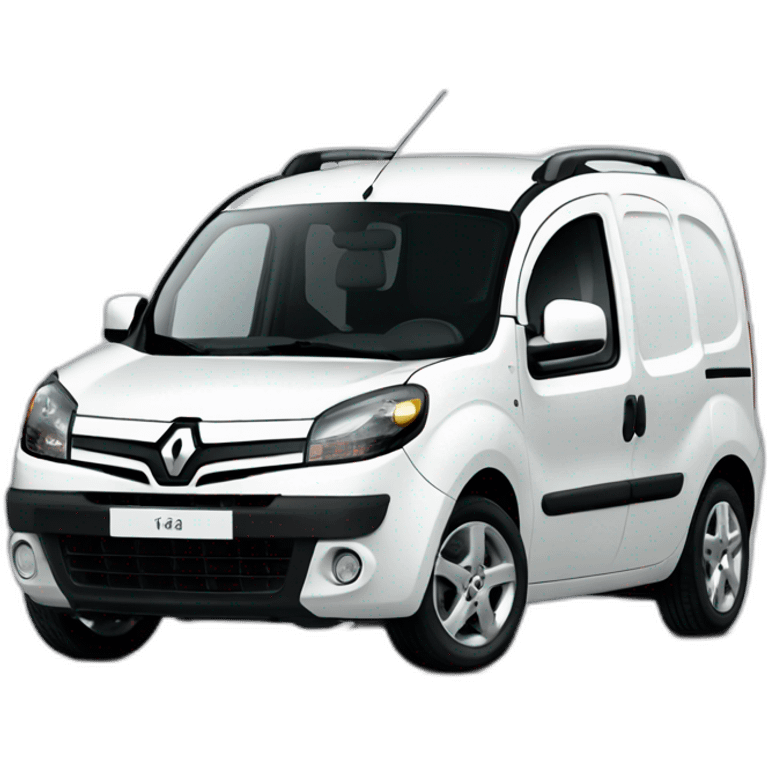 renault kangoo blanc de côté emoji