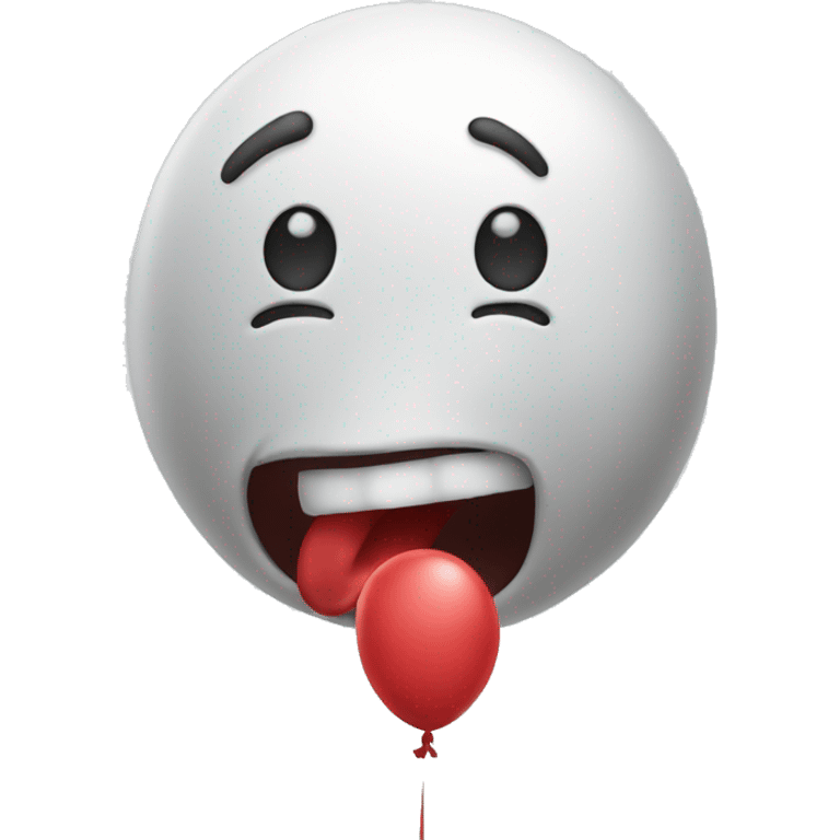 head eating balloon emoji