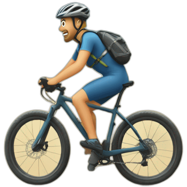 gravelbiking in france emoji