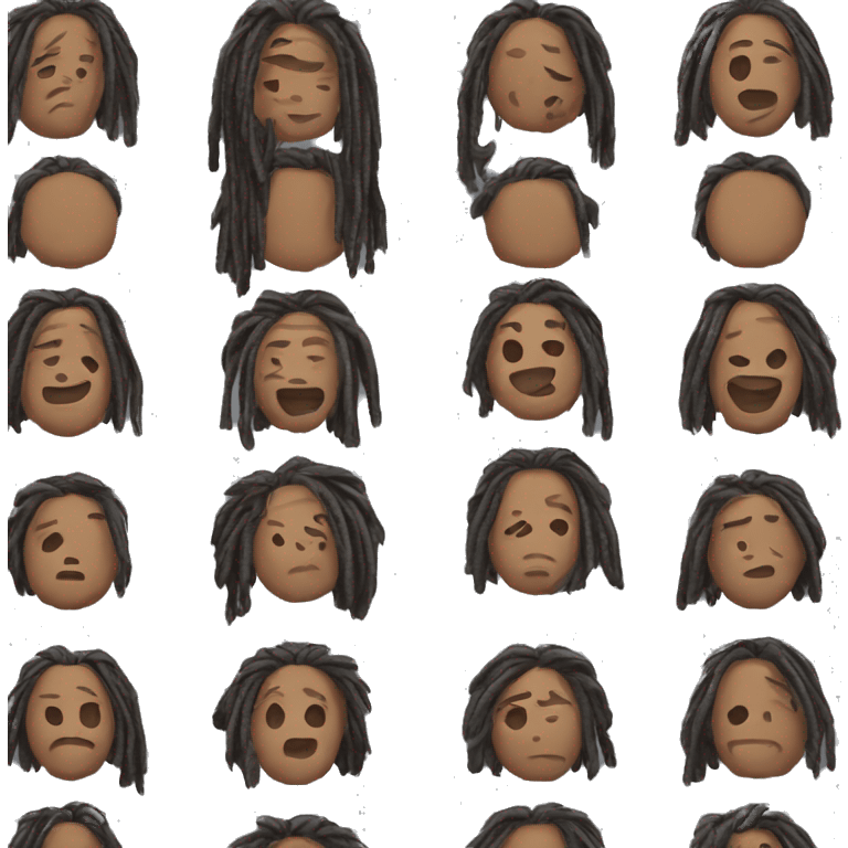 Wandavision with dreads emoji