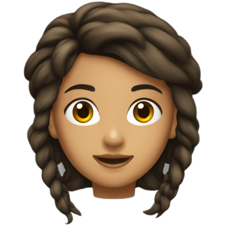 femme brune pirate emoji