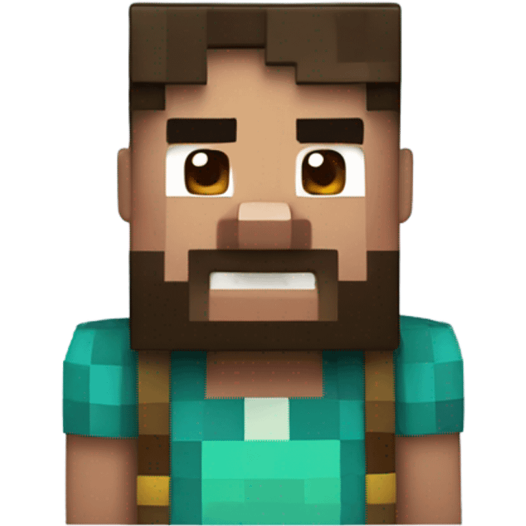 minecraft steve emoji