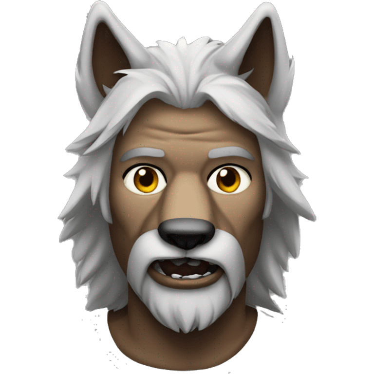 Alpha wolf man emoji