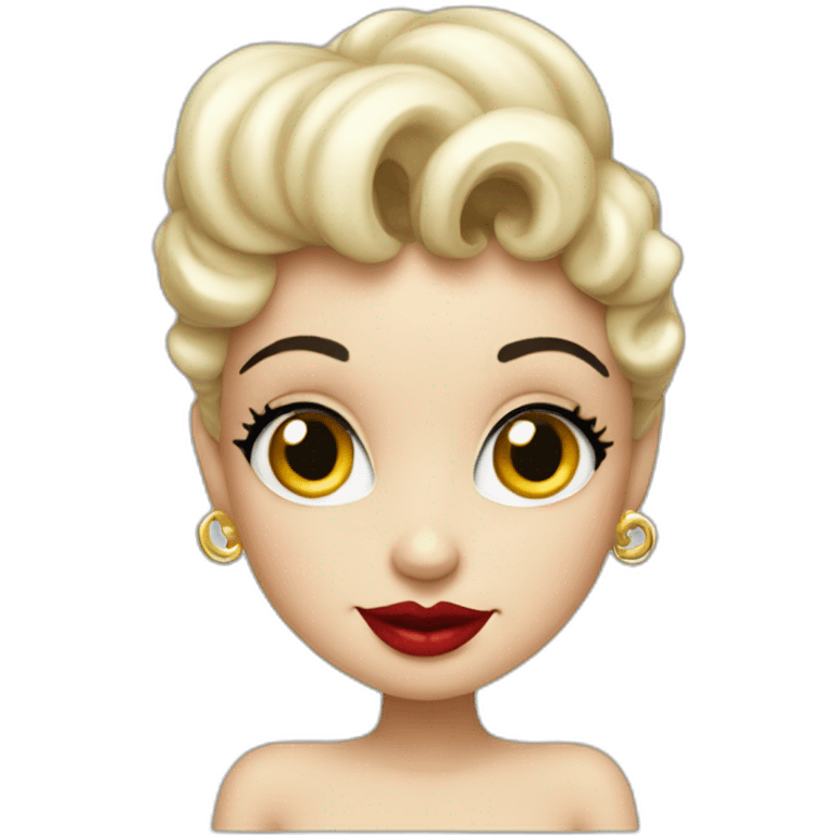 betty boop emoji