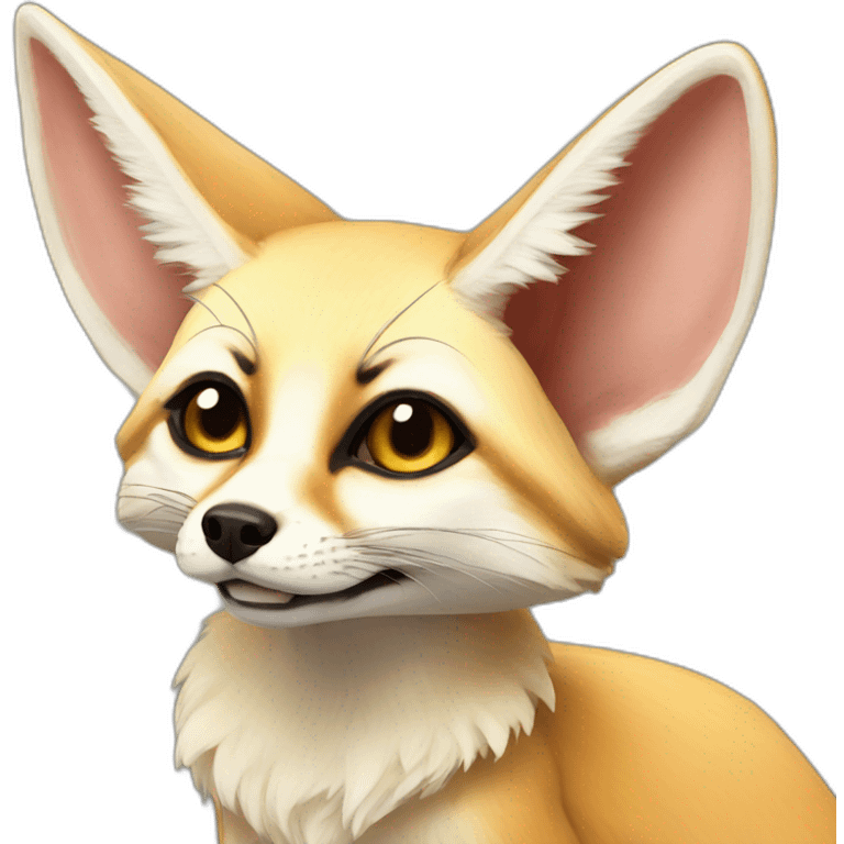 Fennec fox emoji