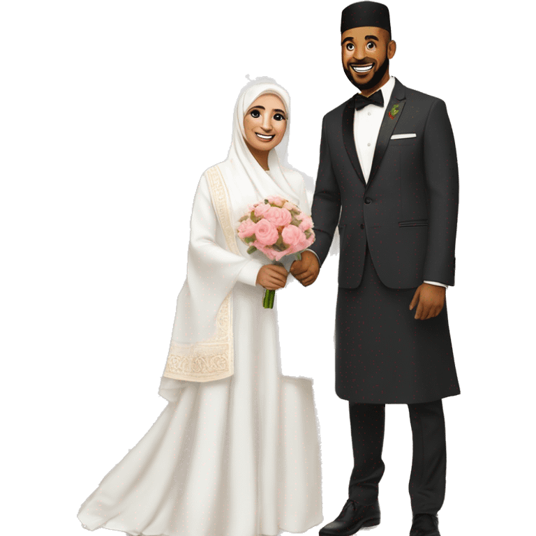 Wishing you both a lifetime of love, happiness, and togetherness. May Allah bless your union with endless joy, peace, and prosperity. 💖🌹 emoji