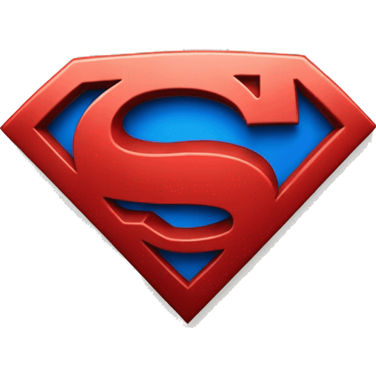 superman logo with the letter "L" & "M" emoji