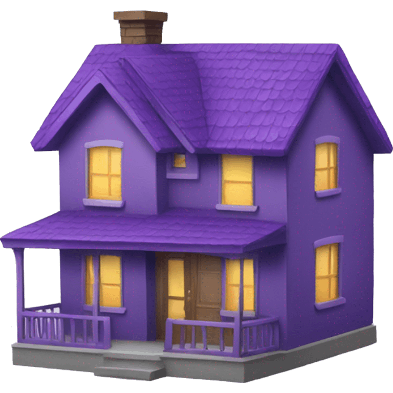 purple home sweet home emoji