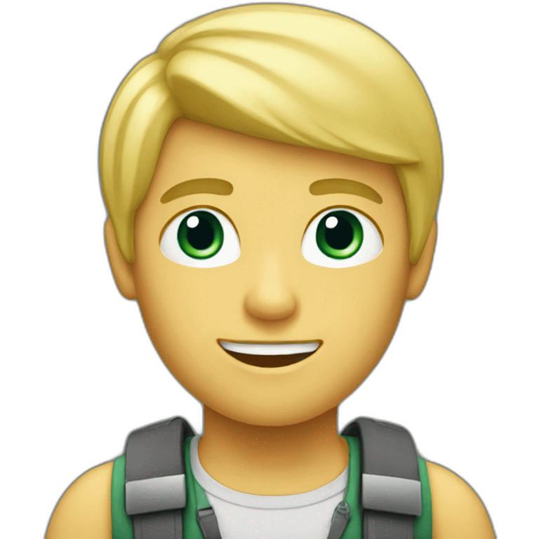 blond-boy-working emoji