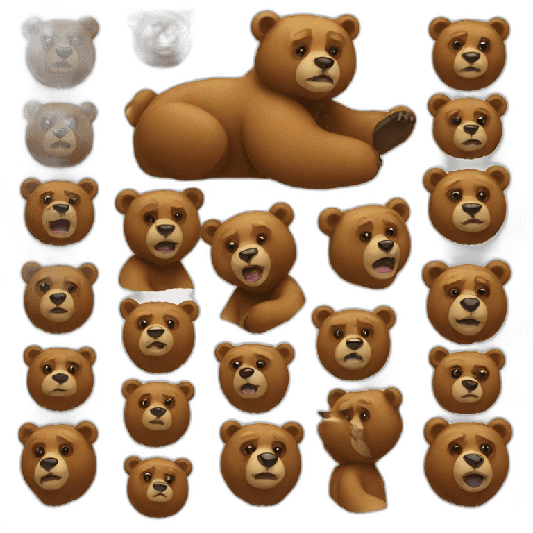 2 bears emoji