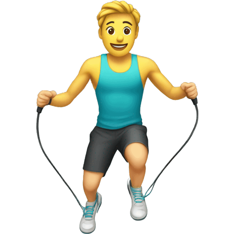 Skipping rope emoji