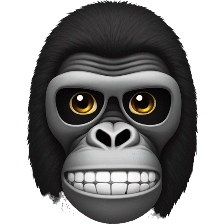 Ski mask gorilla  emoji