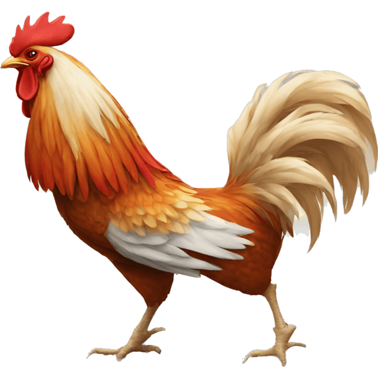 Rooster basketball  emoji