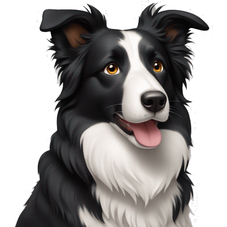 Border collie emoji