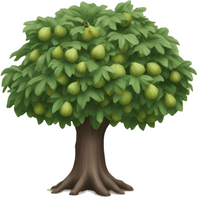 Fig tree emoji